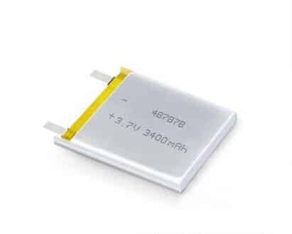 3.7v 1400MAH 883440 Batterie de lipo Batterie de polymère Lithium Rechargeable de la Batterie de polymère Lithium avec JST Connector 