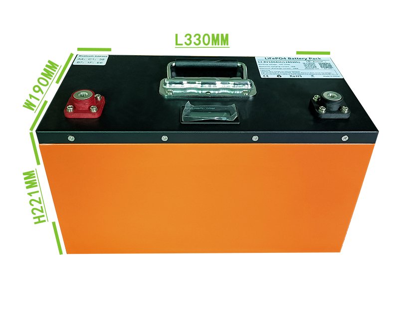WEMO BATTERIE BOX 12.8 Volt inkl. LiFePo4 100Ah WEMO - mobile power