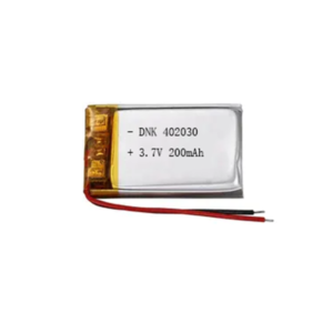 3.7V 200mAh 402030 lithium polymer battery